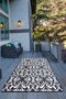 Conceptum Enzo Balkon Alfombra de Pasillo Multicolor 80 x 300 cm